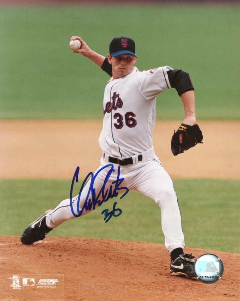 GRANT ROBERTS NEW YORK METS SIGNED AUTOGRAPHED 8X10 PHOTO W/ COA