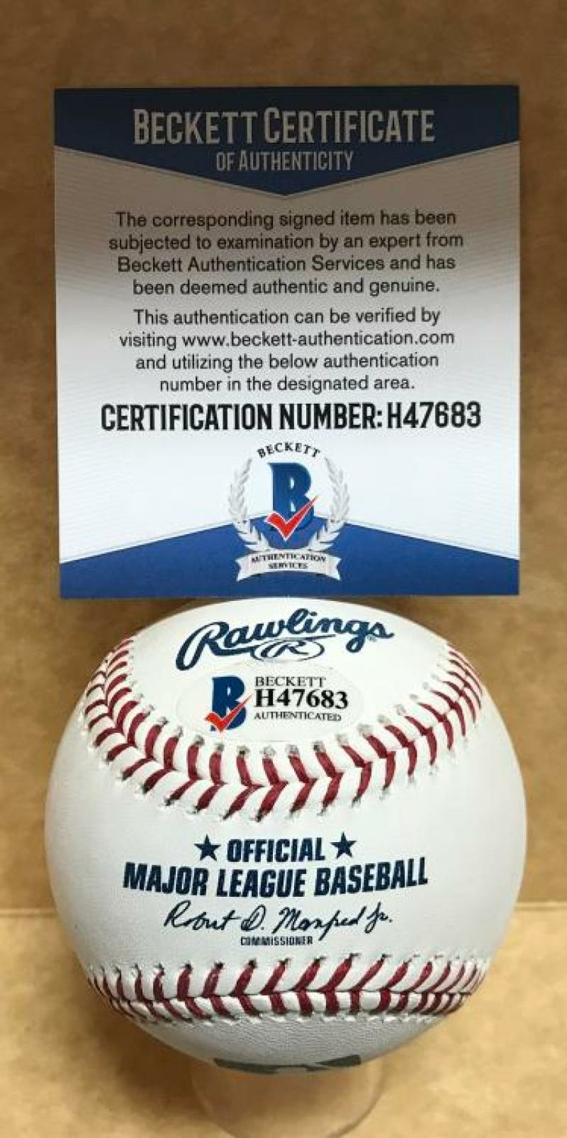 GARY PETERS 1963 AL ROY SIGNED AUTOGRAPHED M.L. BASEBALL BECKETT H47683