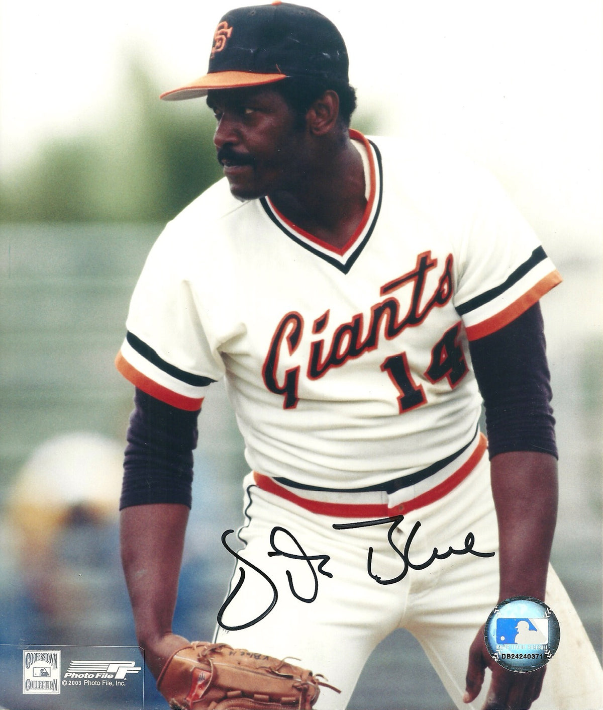 VIDA BLUE SAN FRANCISCO GIANTS SIGNED AUTOGRAPHED 8x10 PHOTO W/COA