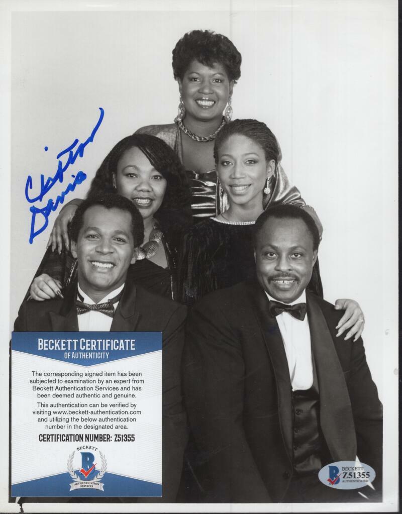 CLIFTON DAVIS SINGER WRITER SIGNED AUTOGRAPHED 7X9 BECKETT Z51355