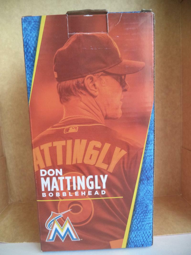 DON MATTINGLY MARLINS STADIUM GIVE AWAY BOBBLEHEAD 