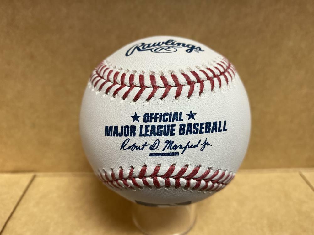 MICHAEL GETTYS SAN DIEGO PADRES SIGNED AUTOGRAPHED M.L. BASEBALL W/ COA