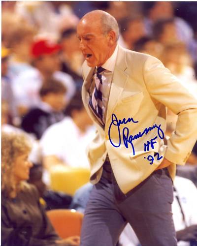 JACK RAMSAY HOF 92 SIGNED 8X10 PHOTO W/COA