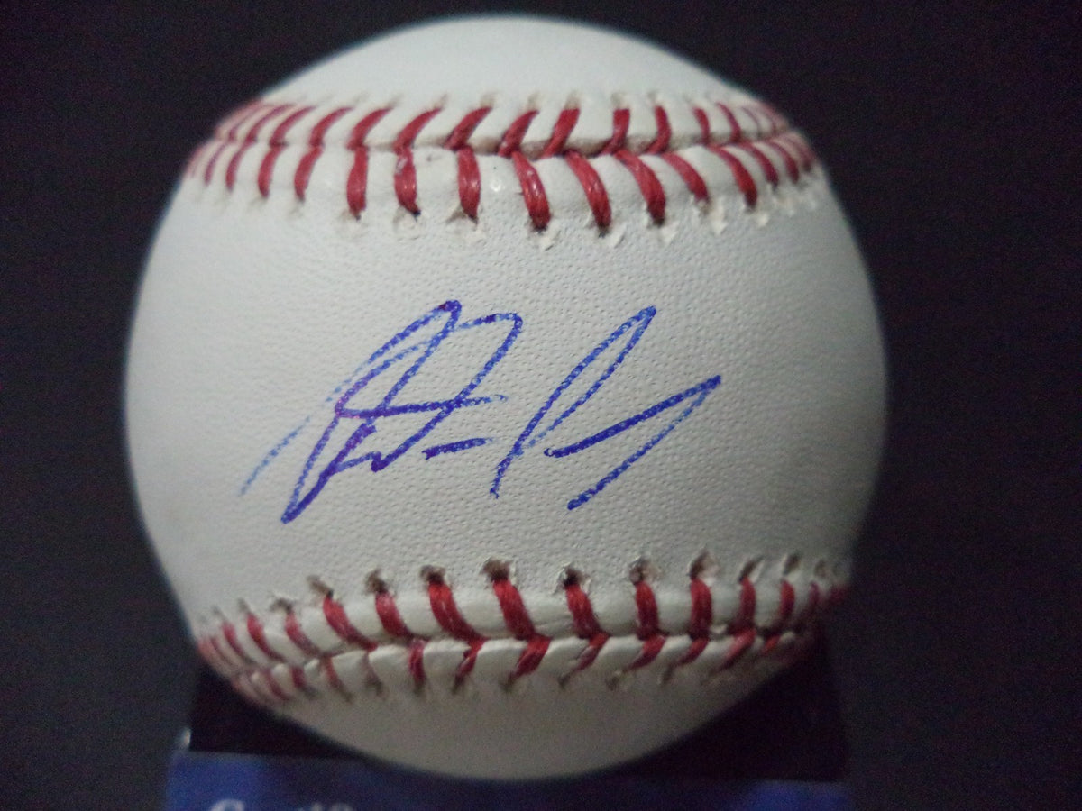 DALTON POMPEY BLUE JAYS SIGNED ROMLB BASEBALL PSA/DNA COA "ROOKIE GRAPH" #R26838