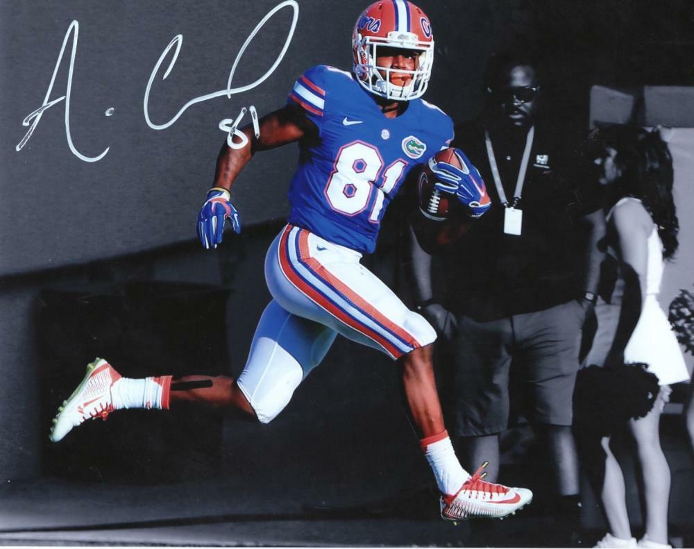 ANTONIO CALLAWAY GATORS/BROWNS SIGNED AUTOGRAPHED 8X10 PHOTO W/ COA