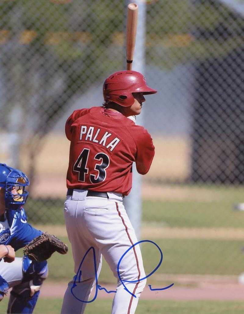 DANIEL PALKA ARIZONA DIAMONDBACKS SIGNED AUTOGRAPHED 8X10 PHOTO W/COA