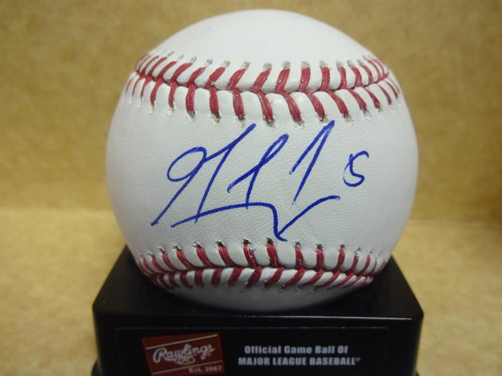 RAFAEL YNOA COLORADO ROCKIES SIGNED M.L. BASEBALL W/COA