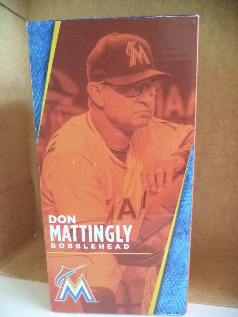 DON MATTINGLY MARLINS STADIUM GIVE AWAY BOBBLEHEAD 