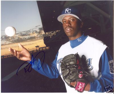 DEVON LOWERY KANSAS CITY ROYALS SIGNED 8X10 PHOTO W/COA