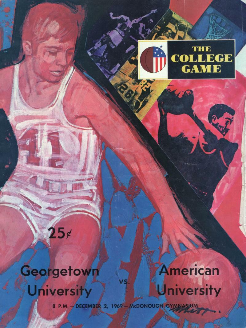GEORGETOWN AMERICAN UNIVERSITY 12/2/69 VG PROGRAM