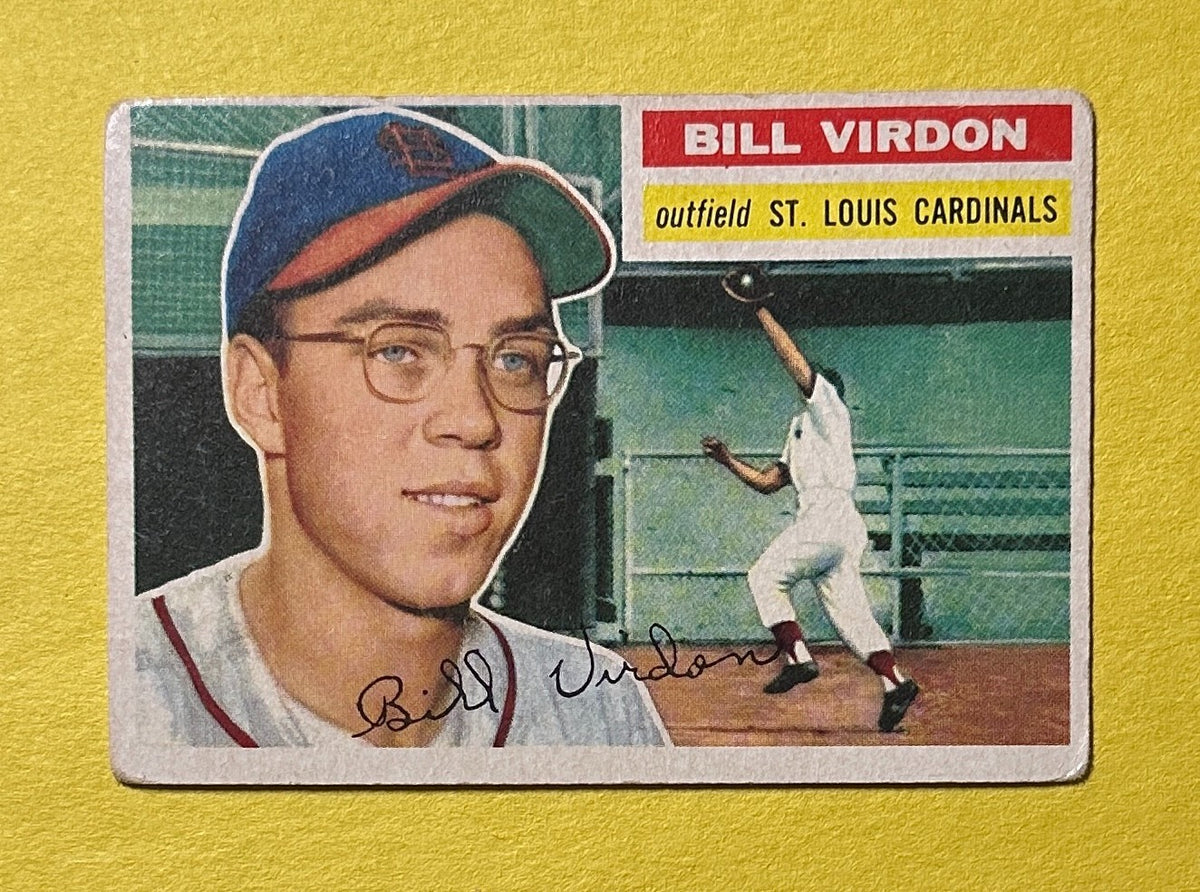 1955 TOPPS BILL VIRDON #170 CARDINALS ROOKIE