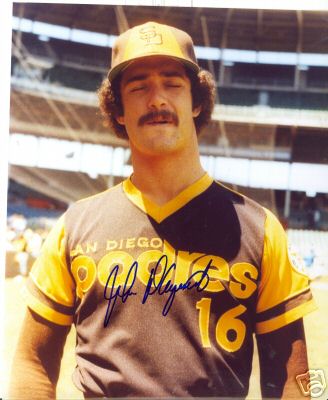 JOHN  D'ACQUISTO  SAN DIEGO PADRES    SIGNED 8X10