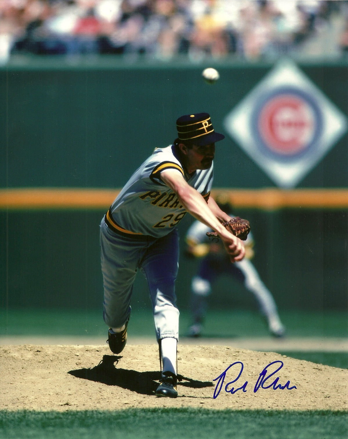 RICK RHODEN PITTSBURGH PIRATES SIGNED AUTOGRAPHED 8x10 PHOTO W/COA