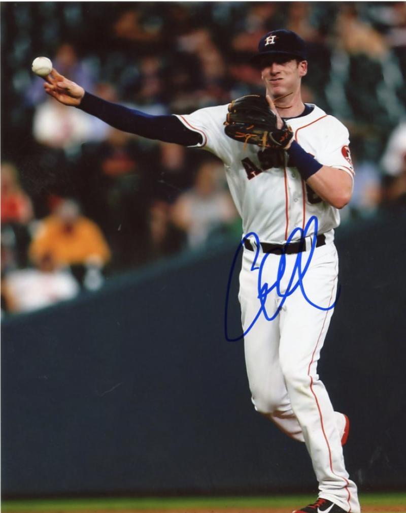 COLIN MORAN HOUSTON ASTROS SIGNED AUTOGRAPHED 8X10 PHOTO W/COA