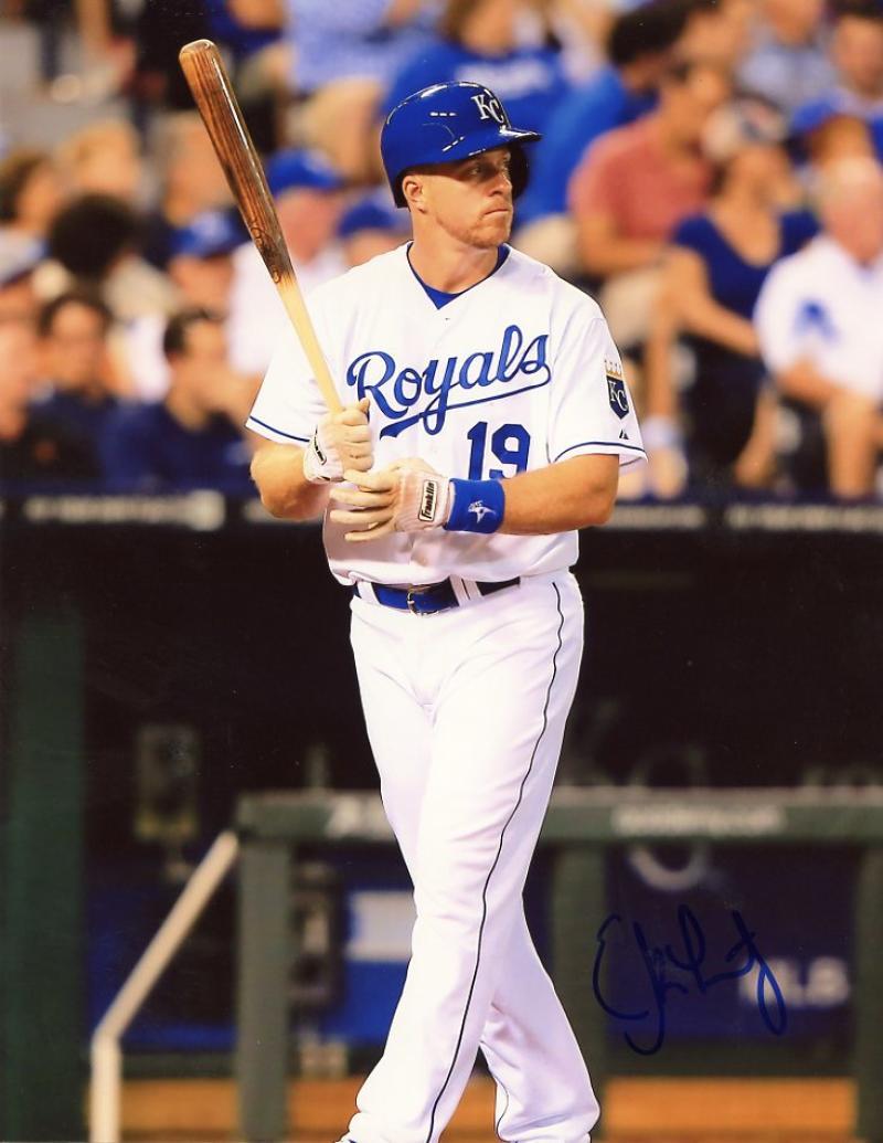 ERIK KRATZ #19 KANSAS CITY ROYALS  SIGNED 8X10 PHOTO W/COA