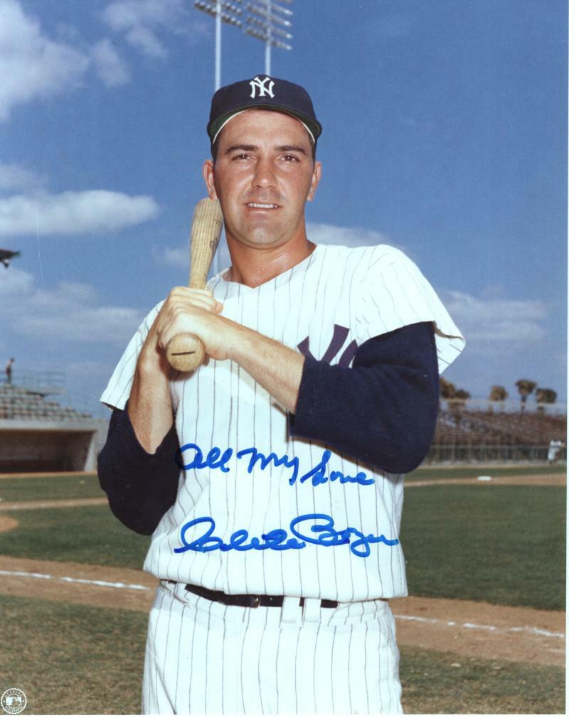 CLETE BOYER   NEW YORK YANKEES   SIGNED AUTOGRAPHED 8X10 PHOTO W/ COA