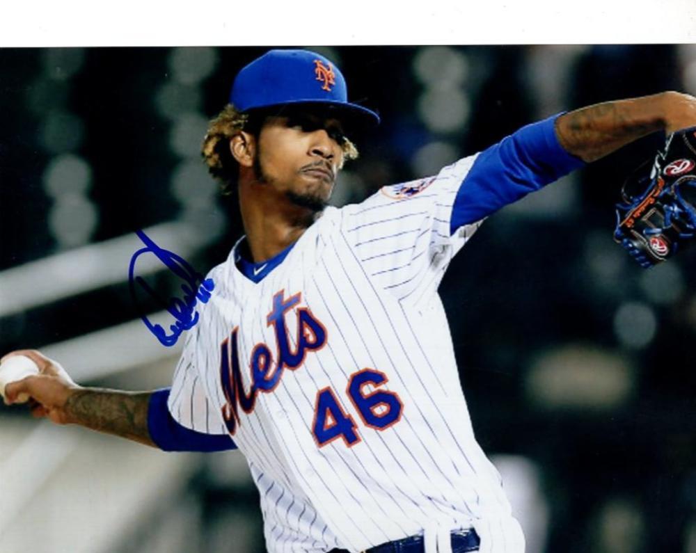 GERSON BAUTISTA NEW YORK METS SIGNED AUTOGRAPHED 8x10 PHOTO W/COA