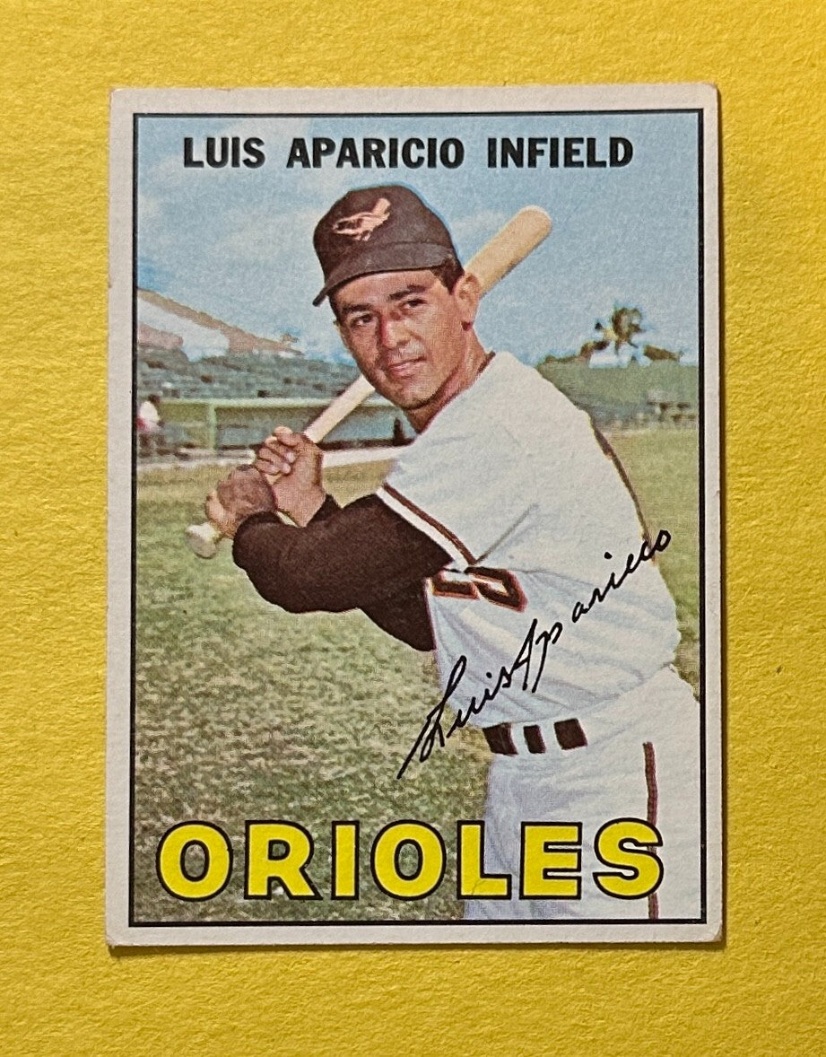 1967 TOPPS LUIS APARICIO #60 ORIOLES