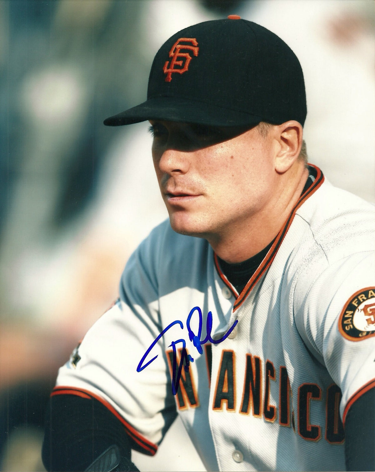 JOHN BOWKER SAN FRANCISCO GIANTS SIGNED AUTO 8x10 PHOTO W/COA
