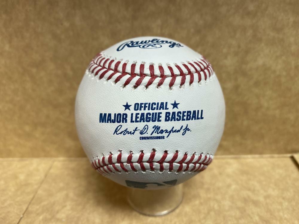 HECTOR SANTIAGO ANGELS/TIGERS SIGNED AUTOGRAPHED M.L. BASEBALL W/ COA