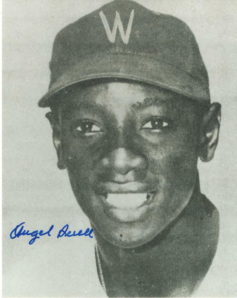 ANGEL SCULL  WASHINGTON SENATORS  SIGNED AUTOGRAPHED  8X10 PHOTO W/ COA