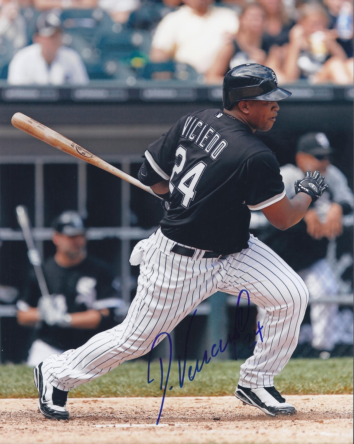 DAYAN VICIEDO CHICAGO WHITE SOX SIGNED AUTOGRAPHED 8X10 PHOTO W/COA