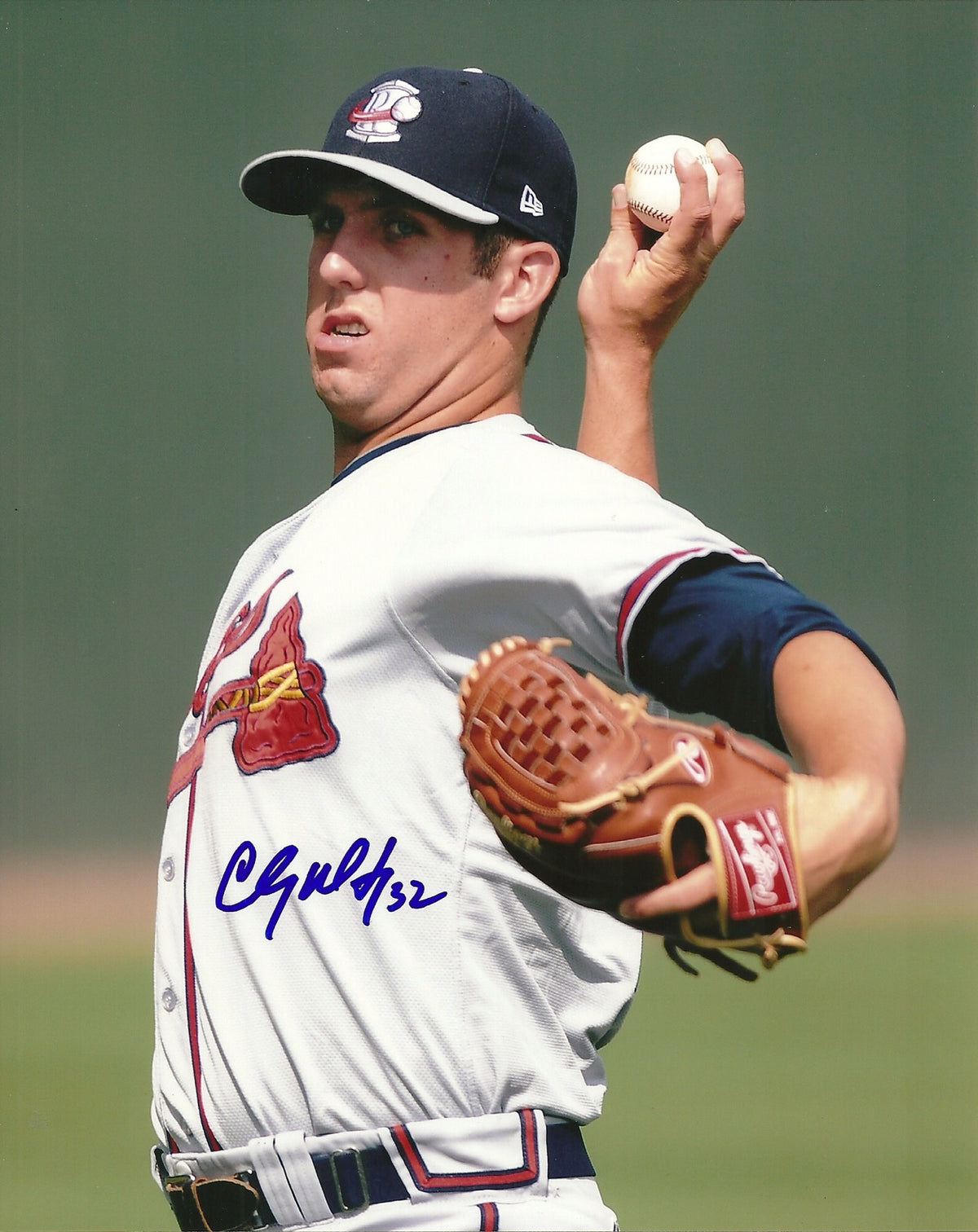 CODY MARTIN ATLANTA BRAVES SIGNED AUTOGRAPHED 8x10 PHOTO W/COA
