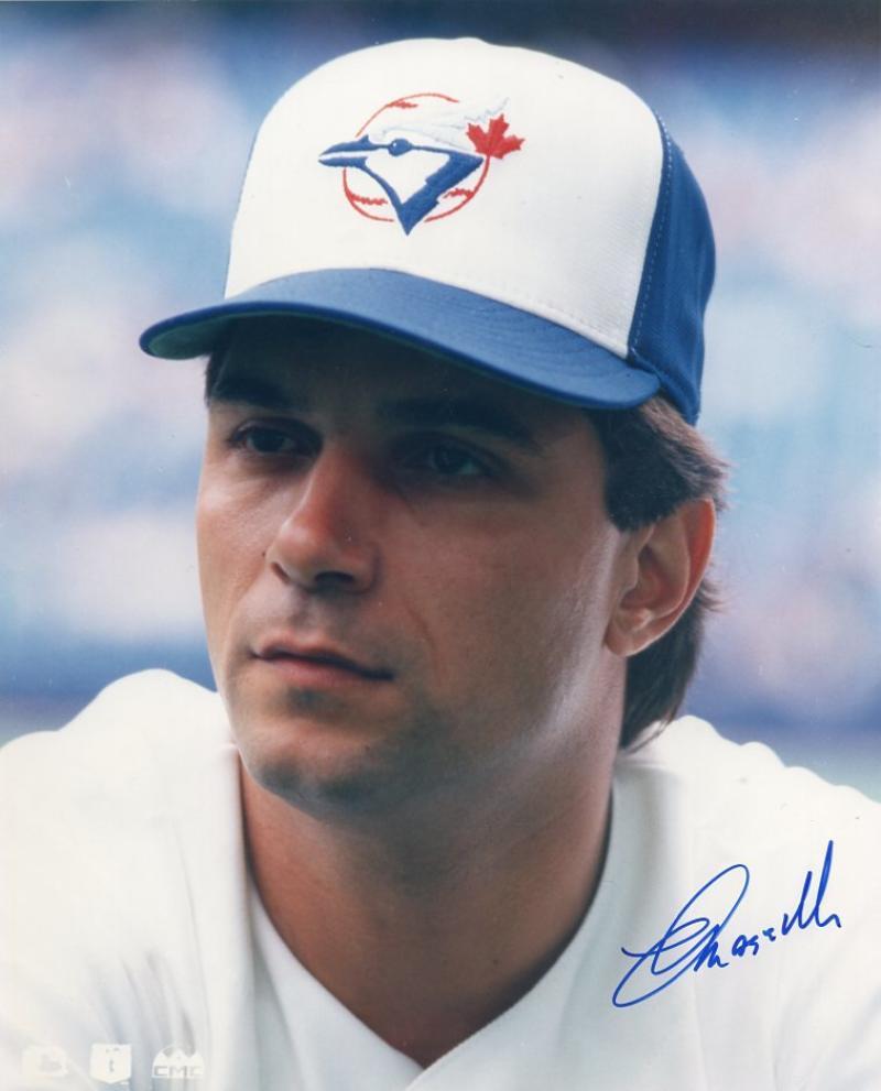 LEE MAZZILLI TORONTO BLUE JAYS POSED SIGNED AUTOGRAPHED 8X10 PHOTO W/COA