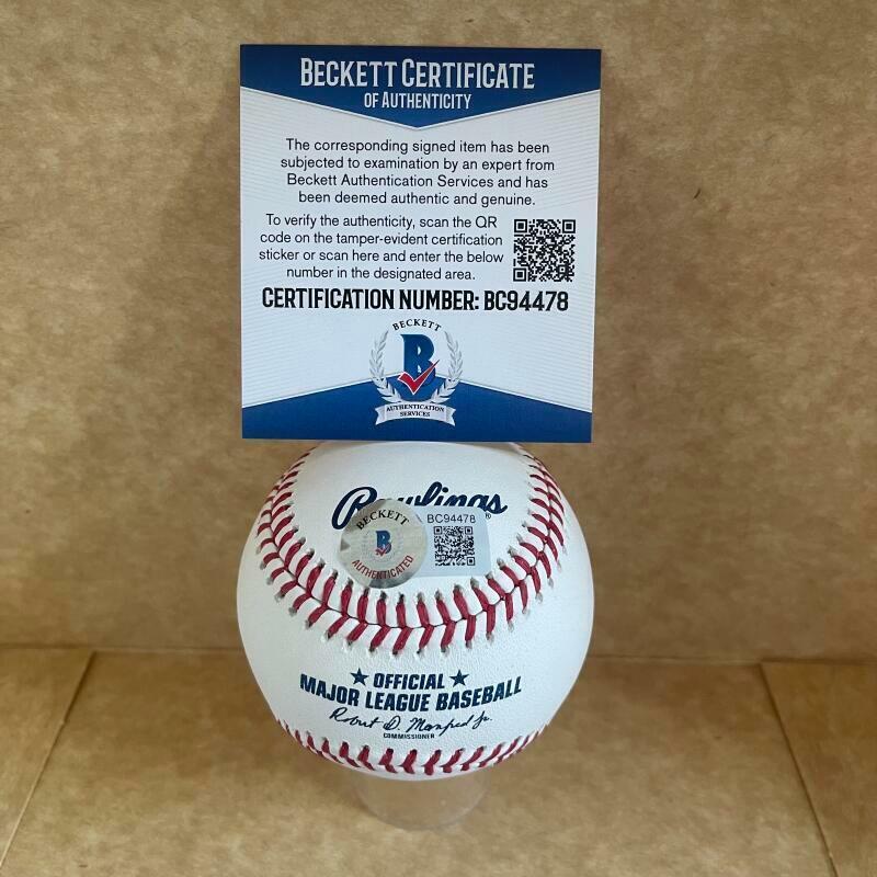 PEDRO GUERRERO 81 WS CHAMPS DODGERS SIGNED AUTO M.L. BASEBALL BAS BC94478