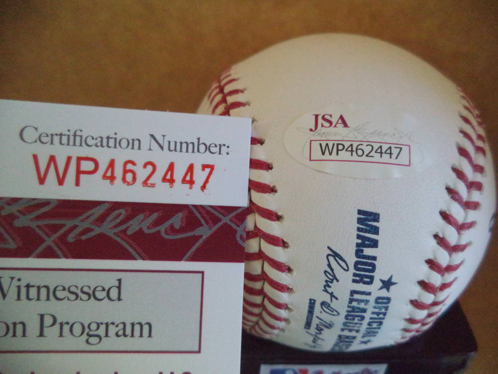 MANUEL MARGOT SAN DIEGO PADRES SIGNED AUTO ML BASEBALL JSA WP462447
