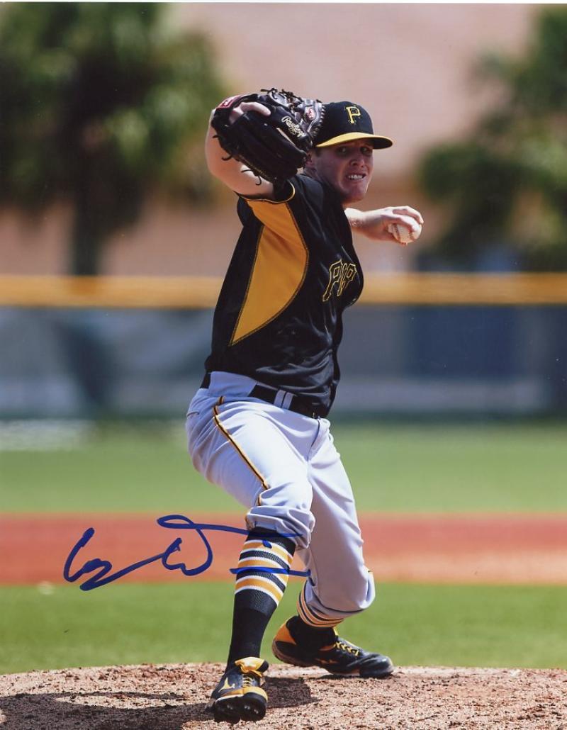 CODY DICKSON PITTSBURGH PIRATES SIGNED AUTOGRAPHED 8X10 PHOTO W/COA