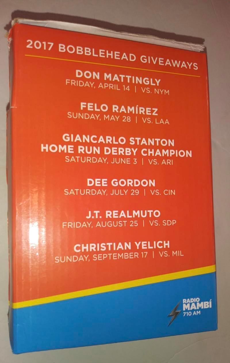 FELO RAMIREZ TALKING BOBBLEHEAD STADIUM GIVEAWAY MARLINS RARE