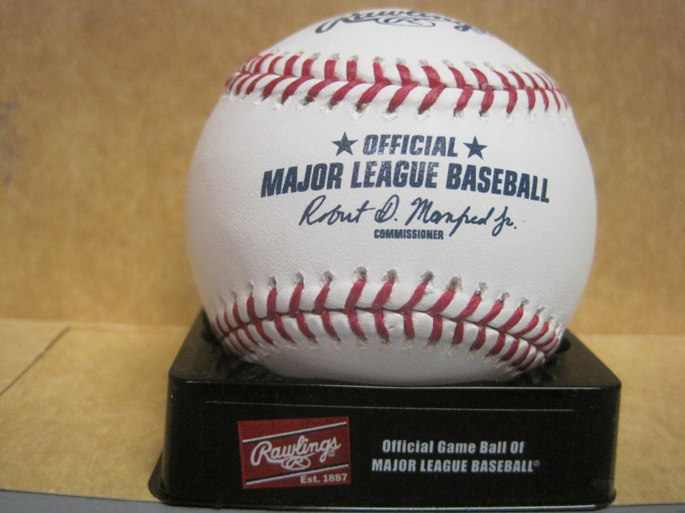 ZACK COLLINS CHICAGO WHITE SOX SIGNED AUTOGRAPHED BASEBALL W/COA