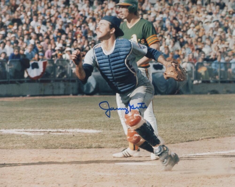 JERRY GROTE METS SIGNED AUTOGRAPHED 8X10 PHOTO W/ COA
