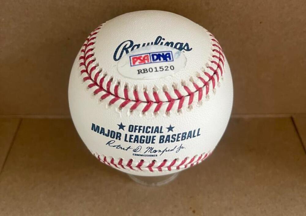 ESTEVAN FLORIAL YANKEES SIGNED 2017 FUTURES GAME BASEBALL PSA STICKER