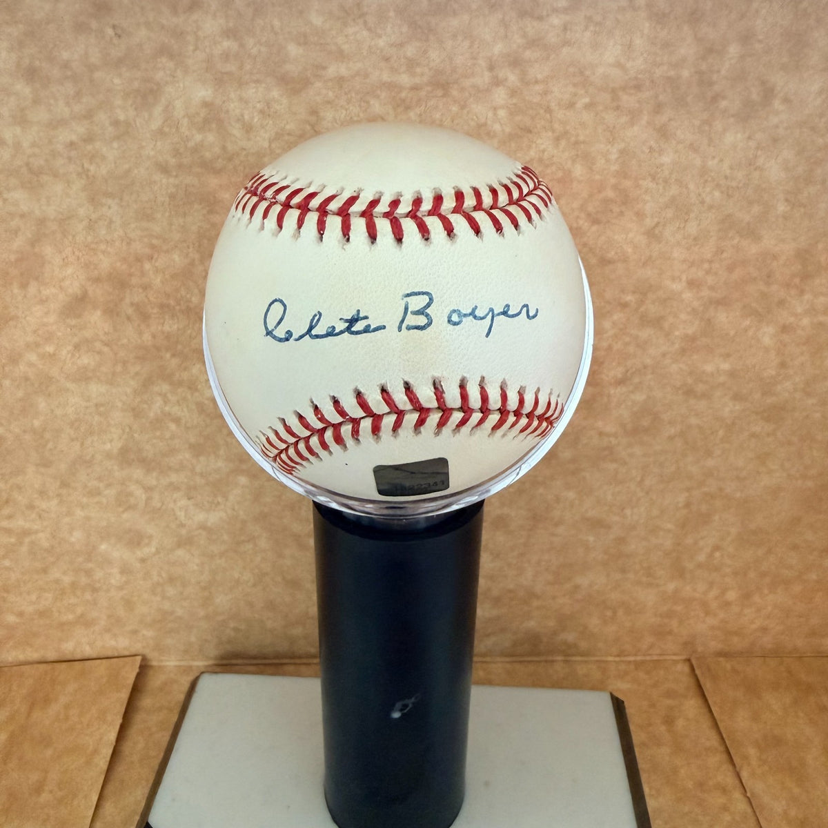 CLETE BOYER YANKEES SIGNED AUTOGRAPHED TOPPS ARCHIVE  BASEBALL
