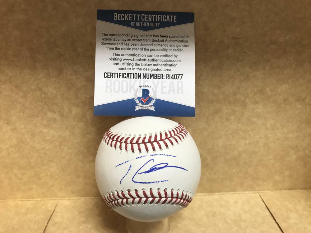 TYLER CALLIHAN UNDER ARMOUR ALL-AMERICAN ROOKIE YEAR SIGNED M.L. BECKETT R14077
