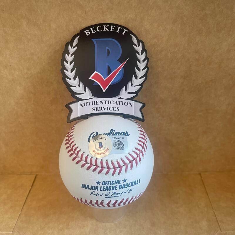 RAMIEL TAPIA TORONTO BLUE JAYS SIGNED AUTOGRAPHED M.L. BASEBALL BAS AUTHENTICATE