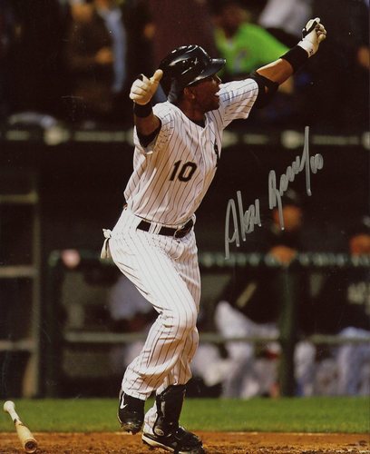ALEXEI RAMIREZ CHICAGO WHITE SOX SIGNED 8X10 PHOTO W/COA