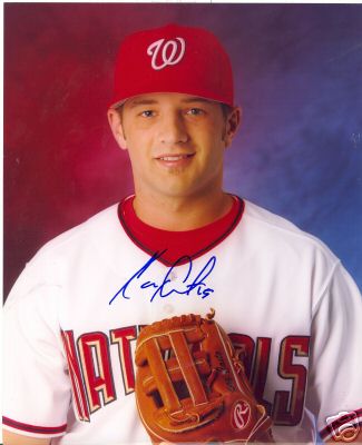 KORY CASTO WASHINGTON NATIONALS SIGNED 8X10 PHOTO W/COA