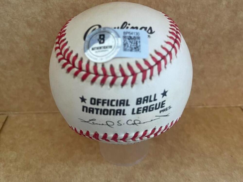 RONDELL WHITE MONTREAL EXPOS SIGNED AUTOGRAPHED N.L. BASEBALL BECKETT AUTH