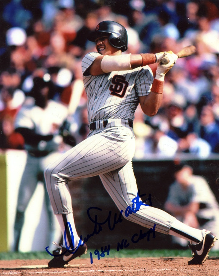 CARMELO  MARTINEZ  1984  NL  CHAMPS PADRES    SIGNED AUTOGRAPHED 8X10  PHOTO