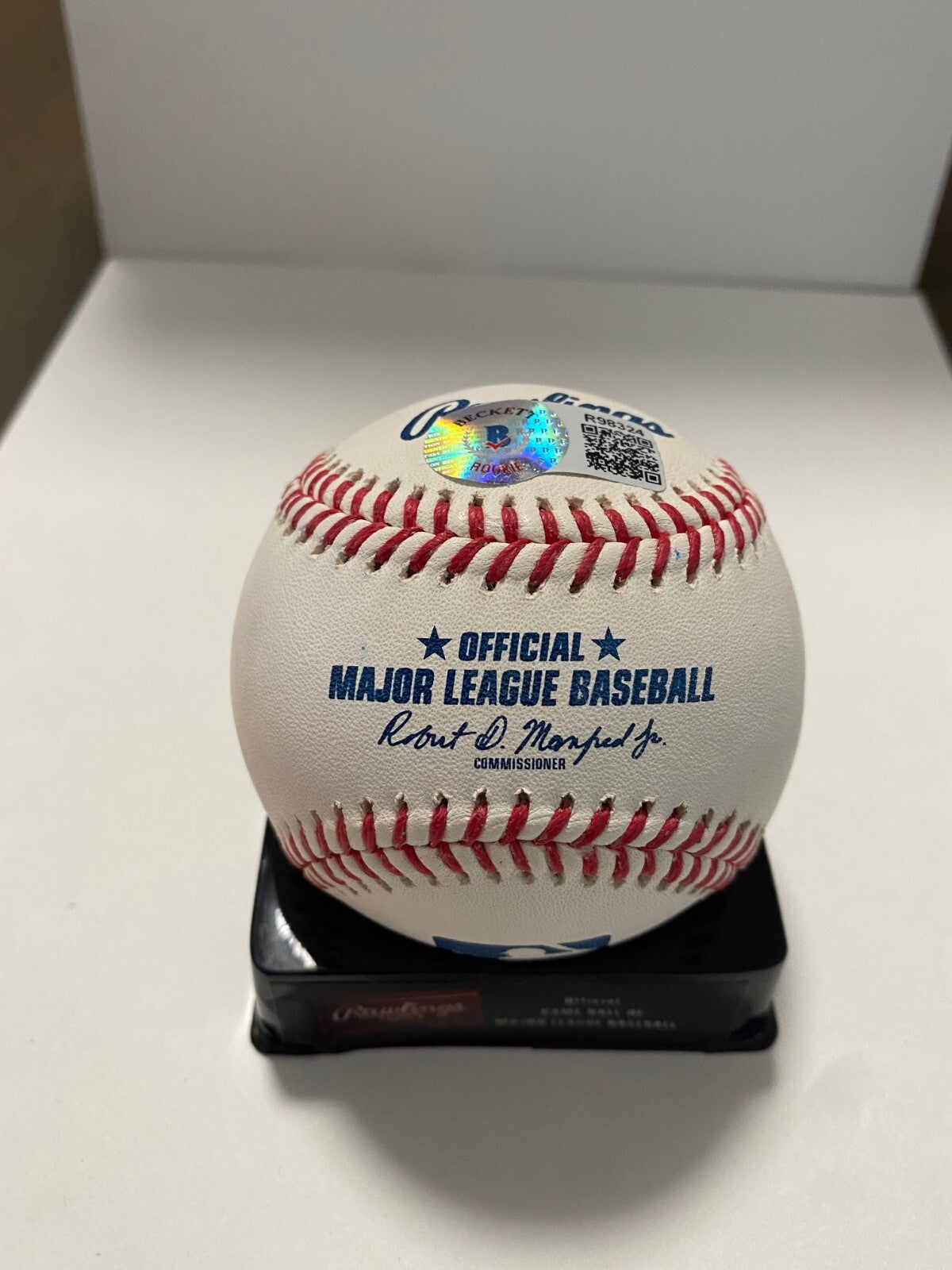BRENNAN DAVIS CHICAGO CUBS SIGNED AUTOGRAPHED M.L. BASEBALL BECKETT