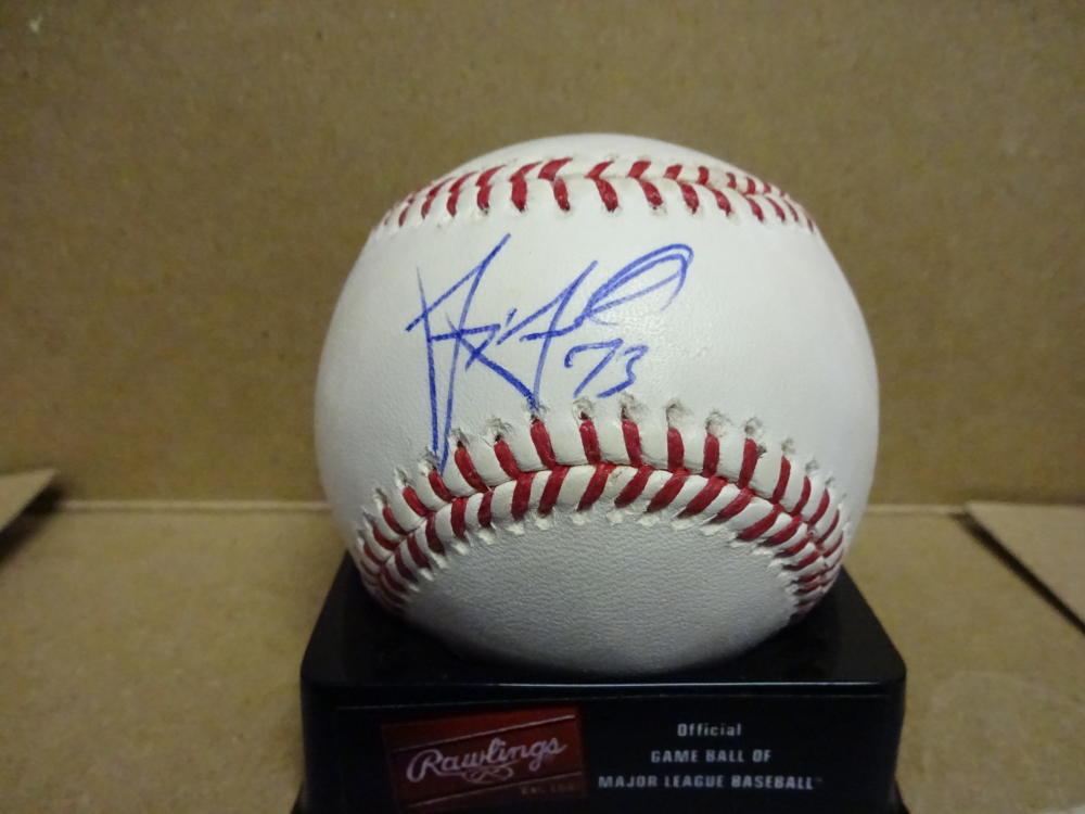 JIMMY JOURNELL ST. LC SIGNED AUTOGRAPHED MAJOR LEAGUE BASEBALL W/COA