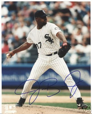 JAMES BALDWIN CHICAGO WHITE SOX SIGNED 8X10 PHOTO W/COA