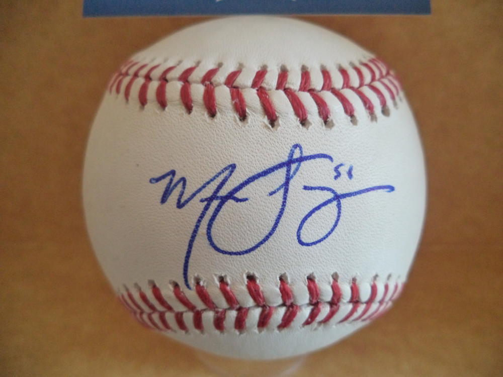MARCO GONZALES SEATTLE MARINERS SIGNED AUTO M.L. BASEBALL BECKETT E32445