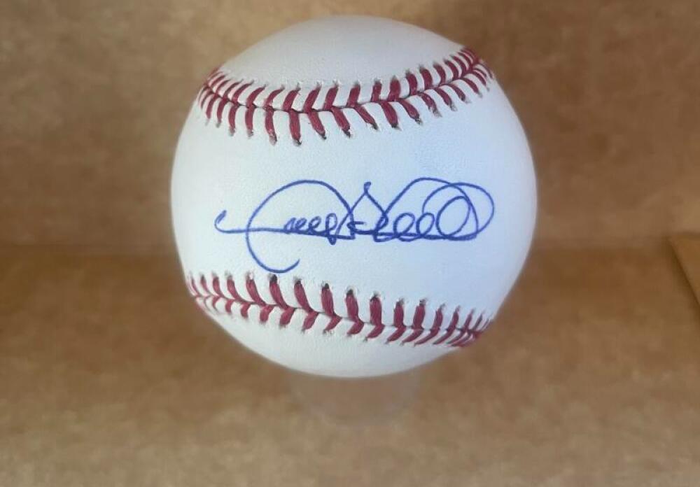 GARY SHEFFIELD MARLINS/BRAVES/YANKEES SIGNED AUTOGRAPHED M.L. BASEBALL BECKETT A