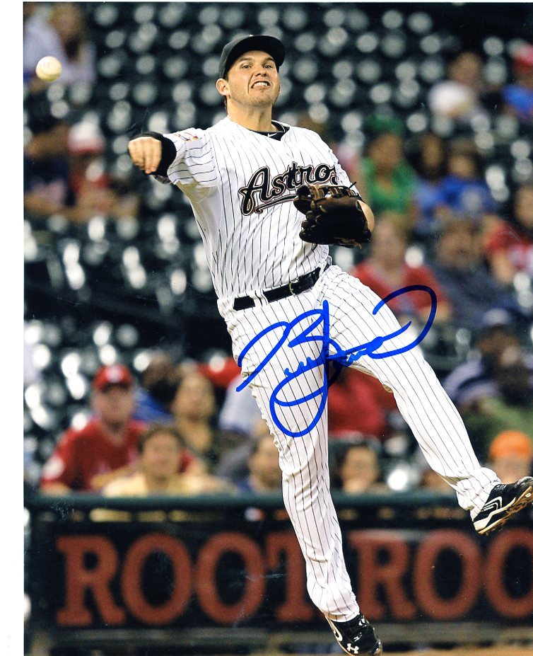 BRANDON LAIRD HOUSTON ASTROS SIGNED AUTOGRAPHED 8X10 PHOTO