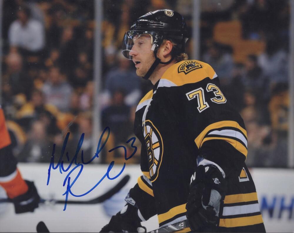 MICHAEL RYDER BOSTON BRUINS  SIGNED AUTOGRAPHED 8X10 PHOTO W/ COA