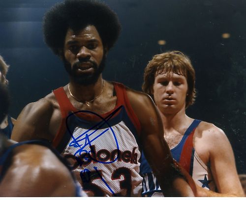 ARTIS  GILMORE  KENTUCKY  COLONELS   SIGNED 8X10 HOF